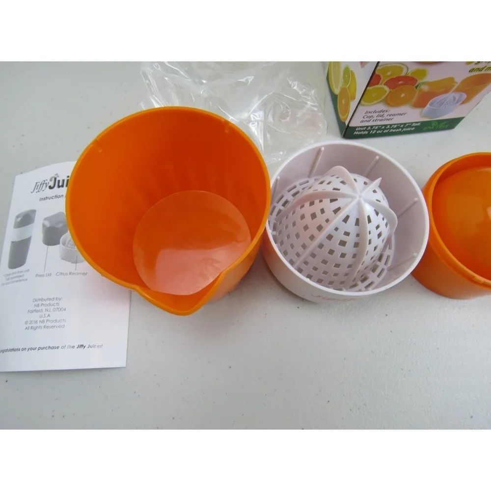 Vintage Jiffy Juicer As Seen on TV Orange Juice Kitchen Tool NB Products